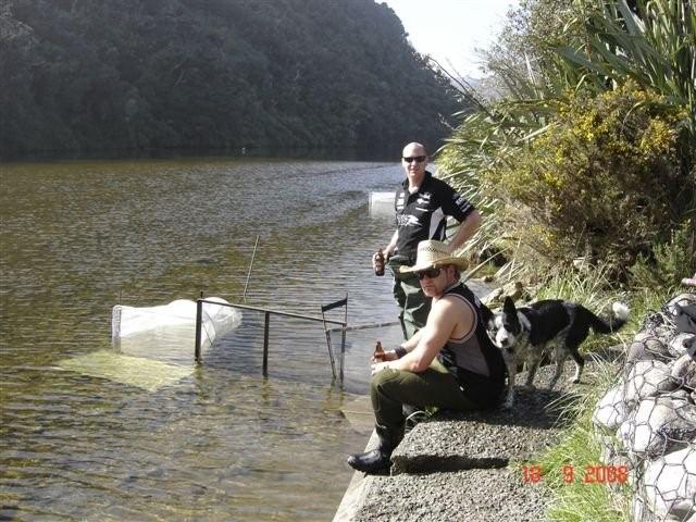 Waiting for fish